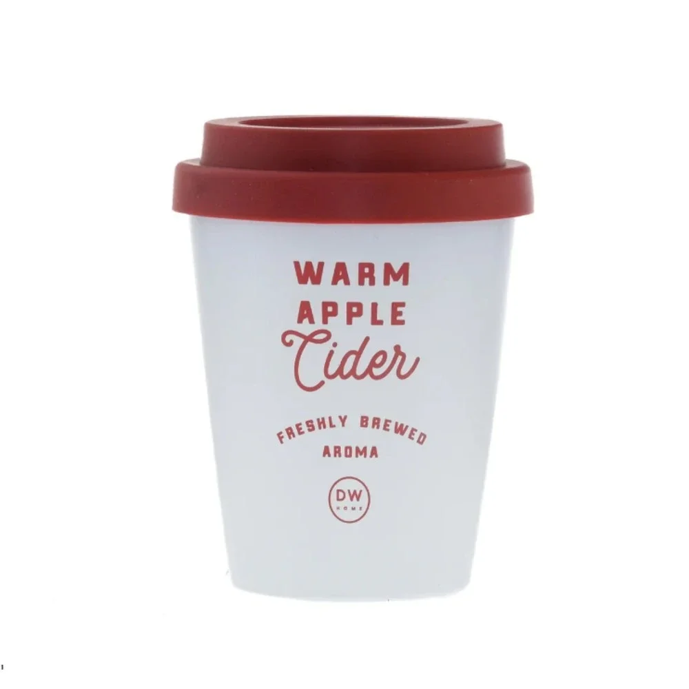 DW HOME Scented Candle Cup of Joe Collection Warm Apple Cider 11oz NWT - Picture 1 of 4
